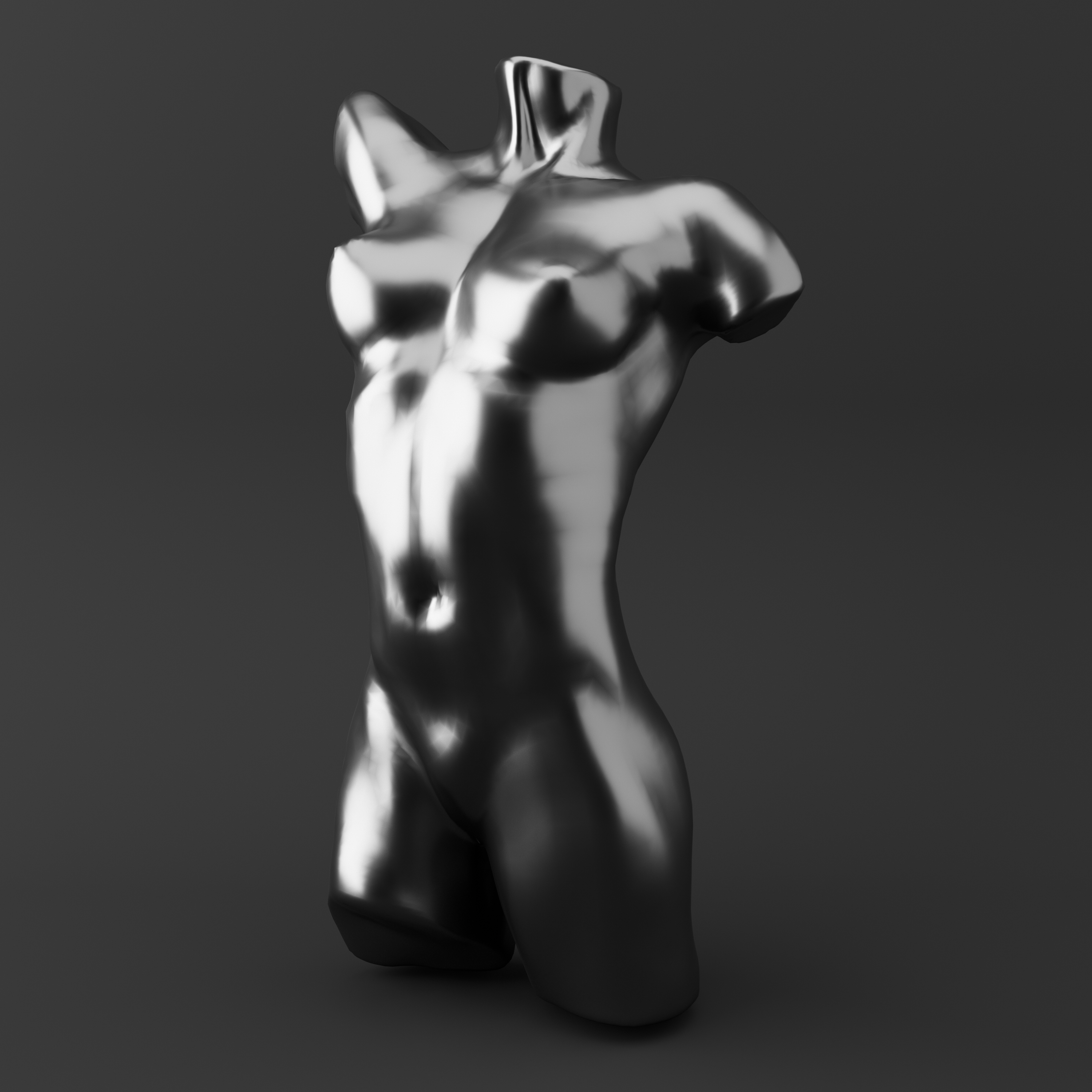Polished metal